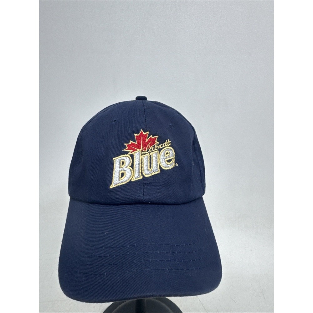 Labatt Blue Hockey Helmet Beanie Hat Fleece Trapper Canada NHL Beer Free Ship